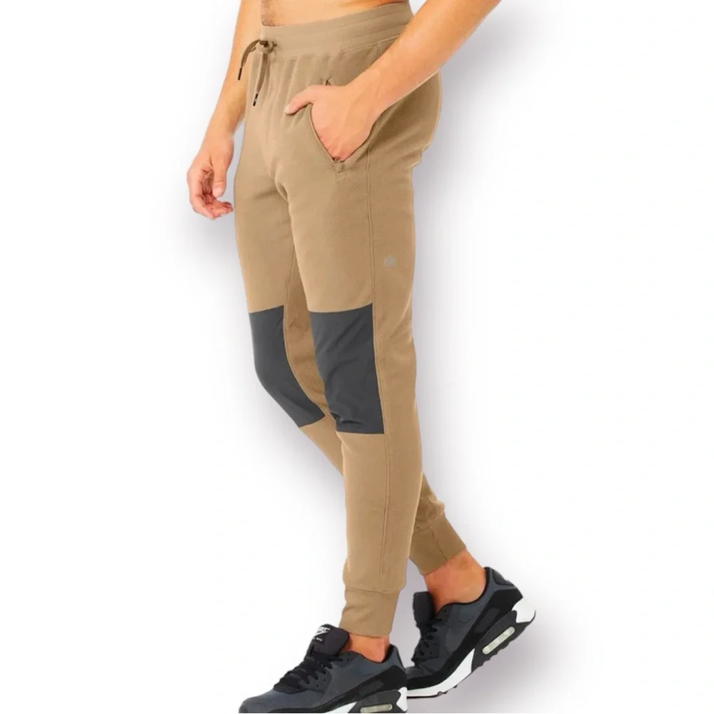 ALO Yoga Polar Fleece Jogger in Gravel Anthracite Size S - Picture 16 of 16